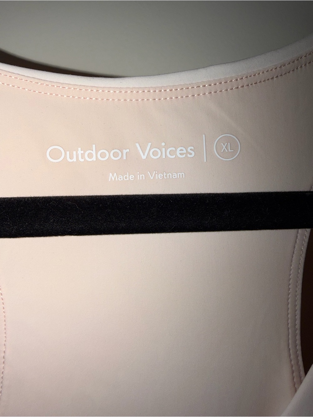 Outdoor Voices Pale Pink Tank Dress